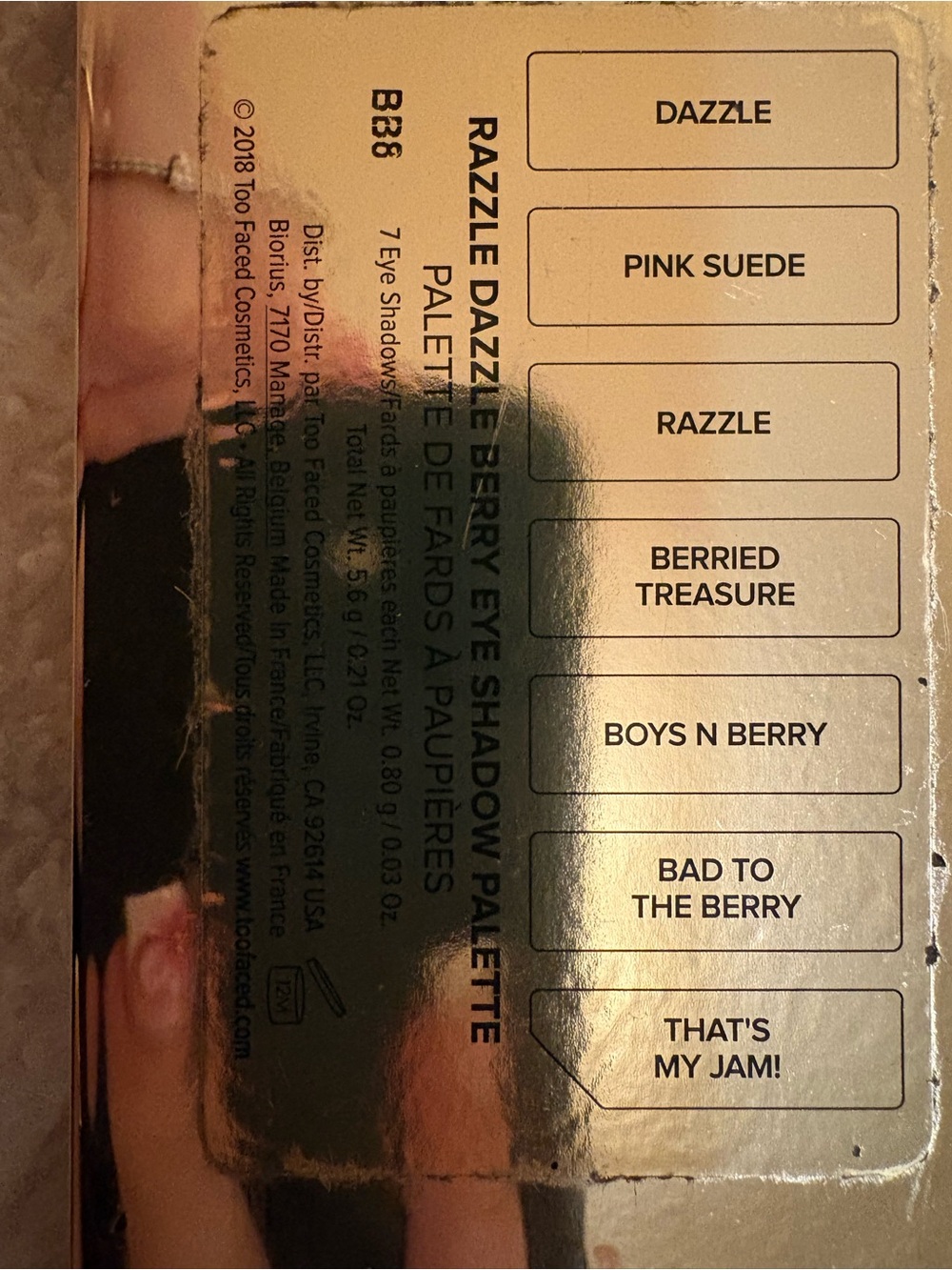 Pink Raspberry Eyeshadow Palette - Picture 5 of 5